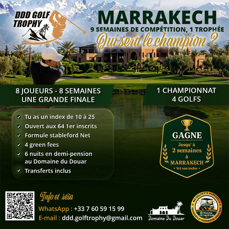 Ddd golf trophy